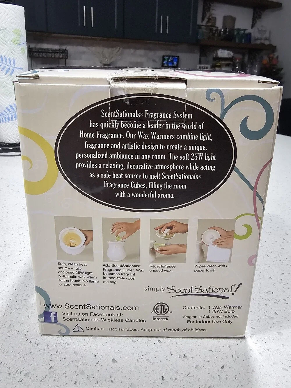 Scentsationals wax warmer